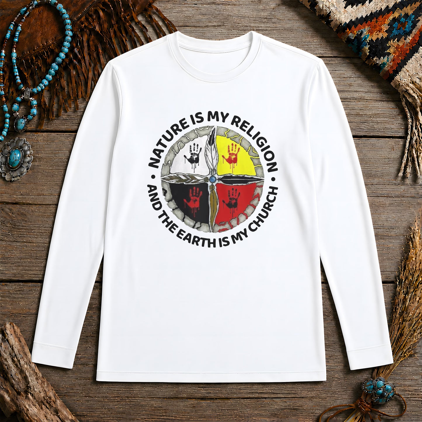 Nature Is My Religion - The Earth Is My Church Unisex Long Sleeve