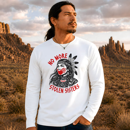 No More Stolen Sisters Feather Unisex Long Sleeve
