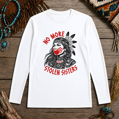 No More Stolen Sisters Feather Unisex Long Sleeve