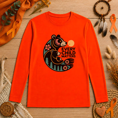 Every Child Matters Bear Family Unisex Long Sleeve