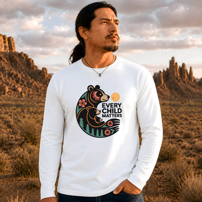 Every Child Matters Bear Family Unisex Long Sleeve
