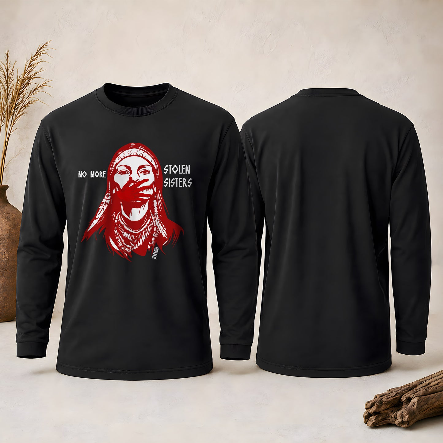MMIW No More Stolen Sisters Unisex Long Sleeve