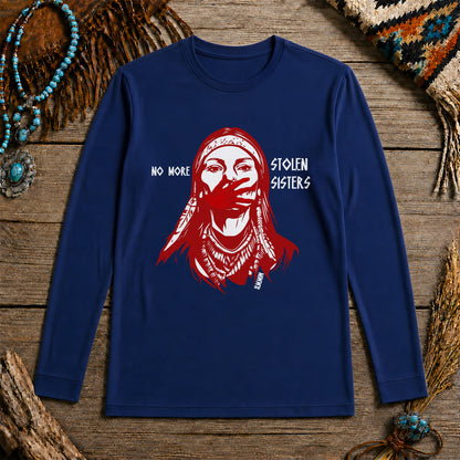MMIW No More Stolen Sisters Unisex Long Sleeve