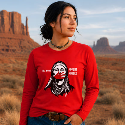 MMIW No More Stolen Sisters Unisex Long Sleeve