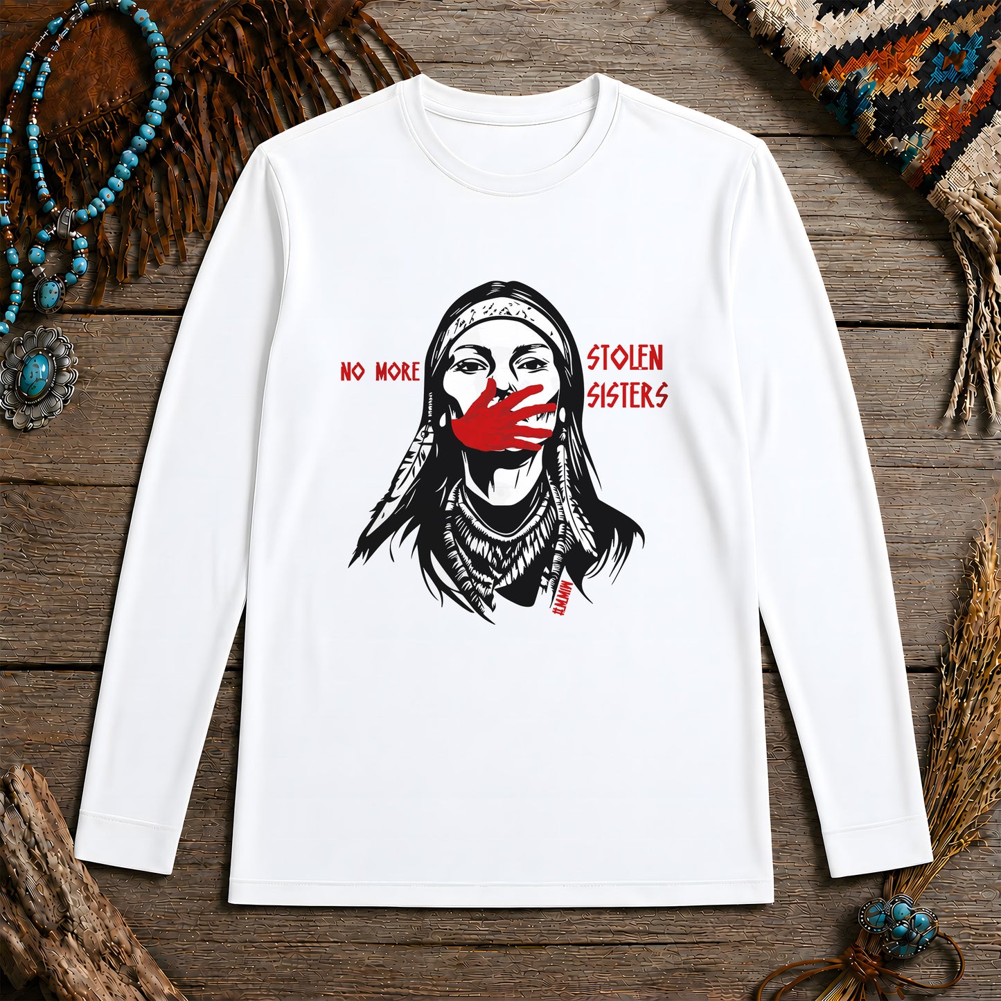 MMIW No More Stolen Sisters Unisex Long Sleeve