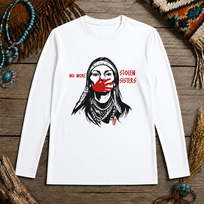 MMIW No More Stolen Sisters Unisex Long Sleeve