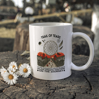 Trail Of Tears - 125000 Indigenous Forced To Leave Ceramic Coffee Mug