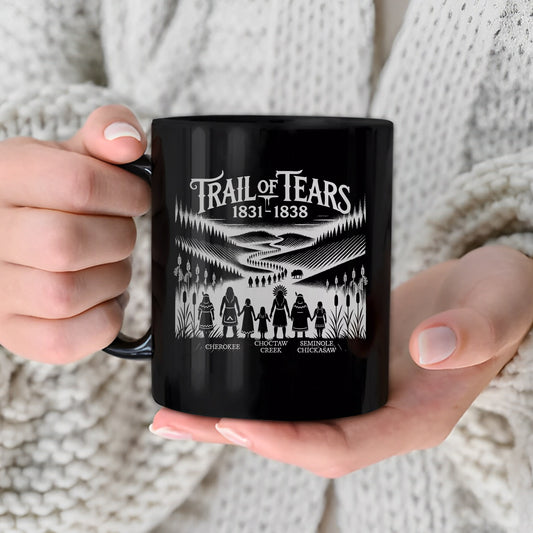 Trail Of Tears - Native Land 1831-1838 Ceramic Coffee Mug