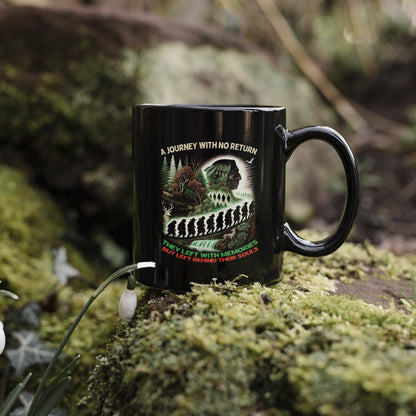 A Journey With No Return - They Left With Memories Ceramic Coffee Mug