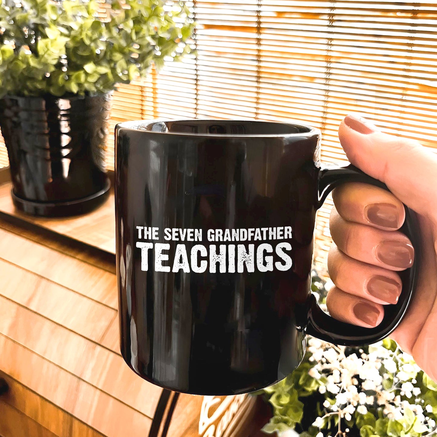 The Seven Grandfather Teachings Ceramic Coffee Mug