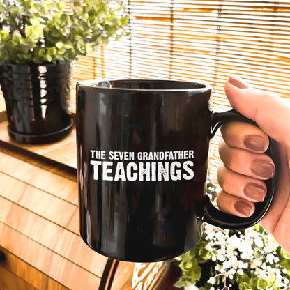The Seven Grandfather Teachings Ceramic Coffee Mug