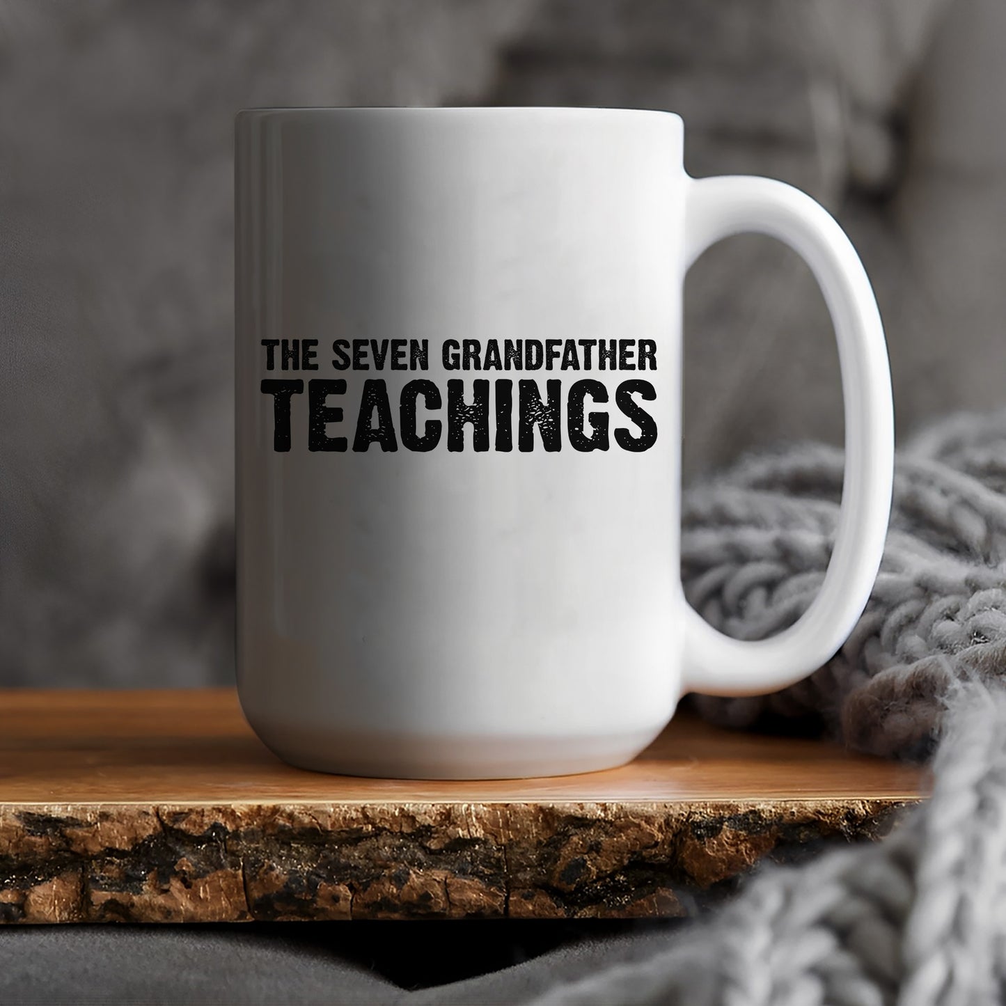 The Seven Grandfather Teachings Ceramic Coffee Mug