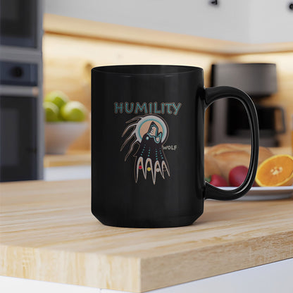 The Seven Sacred Laws - Humility Native American Ceramic Coffee Mug
