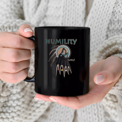 The Seven Sacred Laws - Humility Native American Ceramic Coffee Mug
