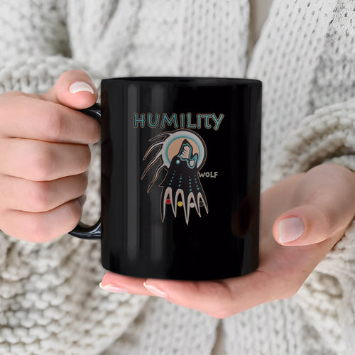 The Seven Sacred Laws - Humility Native American Ceramic Coffee Mug