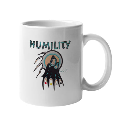 The Seven Sacred Laws - Humility Native American Ceramic Coffee Mug