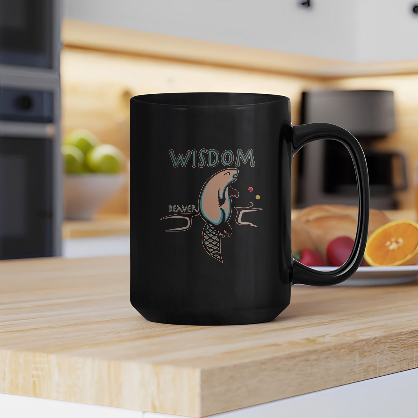 The Seven Sacred Laws - Wisdom Native American Ceramic Coffee Mug
