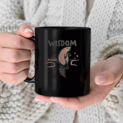 The Seven Sacred Laws - Wisdom Native American Ceramic Coffee Mug