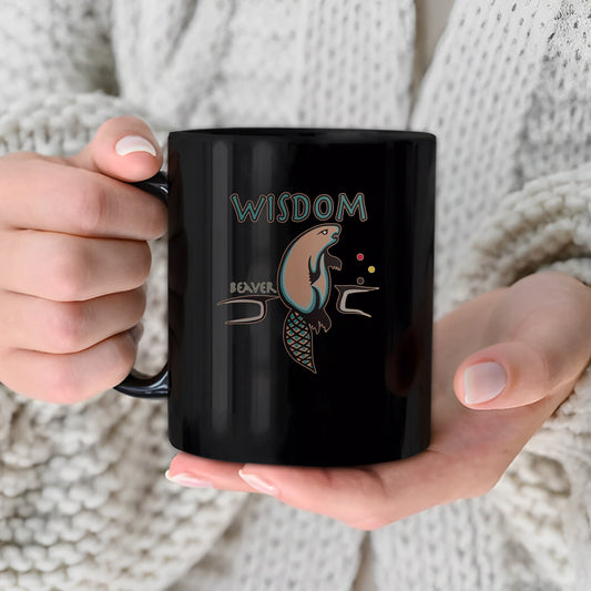 The Seven Sacred Laws - Wisdom Native American Ceramic Coffee Mug