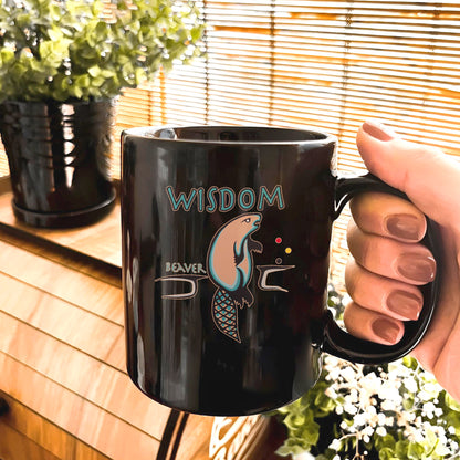 The Seven Sacred Laws - Wisdom Native American Ceramic Coffee Mug
