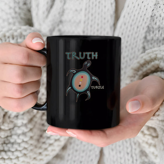 The Seven Sacred Laws - Truth Native American Ceramic Coffee Mug