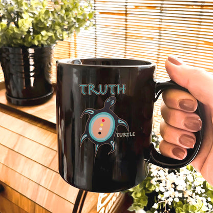 The Seven Sacred Laws - Truth Native American Ceramic Coffee Mug