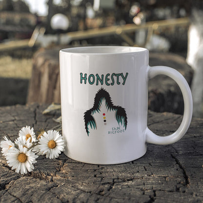 The Seven Sacred Laws - Honesty Native American Ceramic Coffee Mug