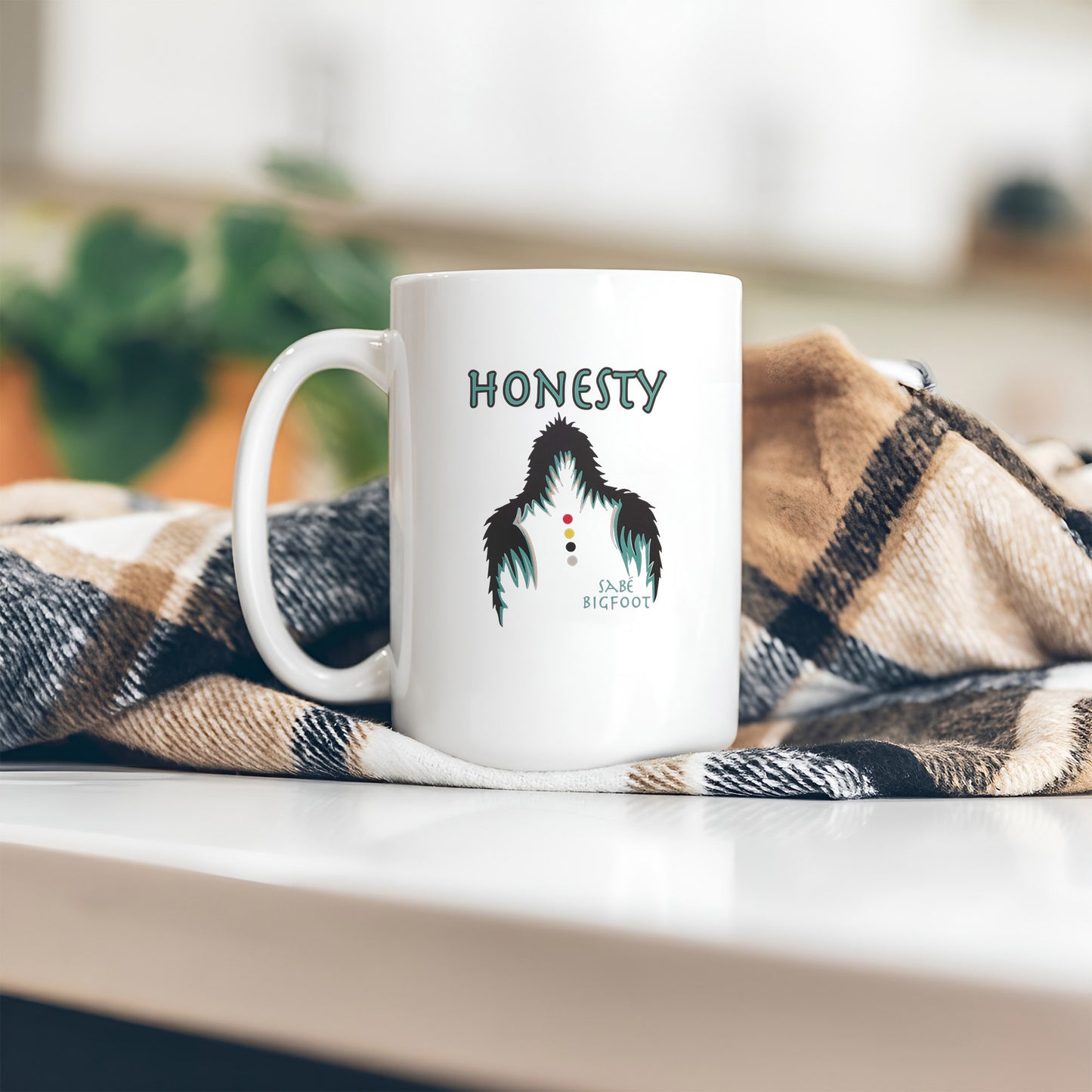 The Seven Sacred Laws - Honesty Native American Ceramic Coffee Mug