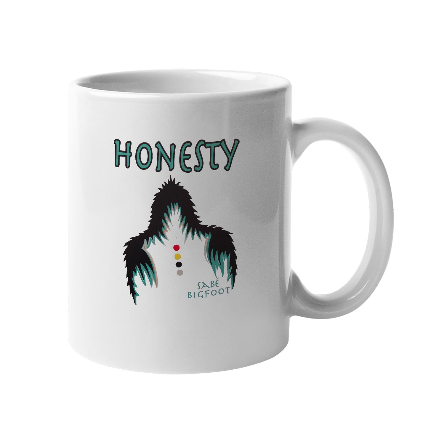 The Seven Sacred Laws - Honesty Native American Ceramic Coffee Mug