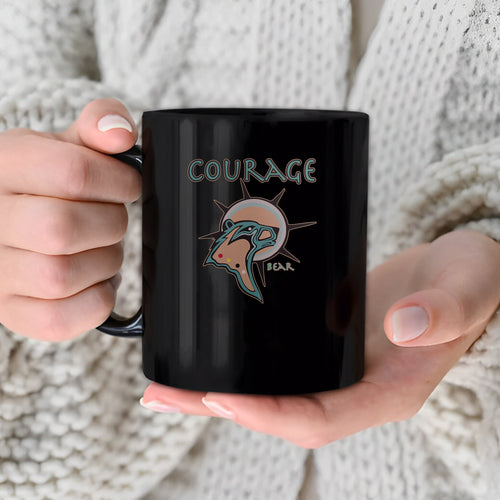 The Seven Sacred Laws - Courage Native American Ceramic Coffee Mug