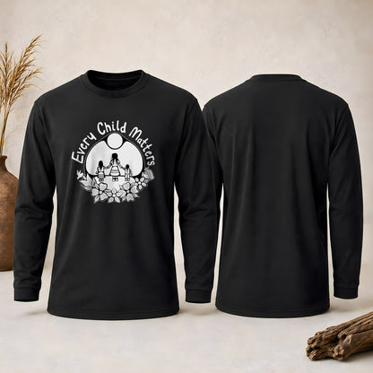 Every Child Matters Native Children For Orange Shirt Day Unisex Long Sleeve