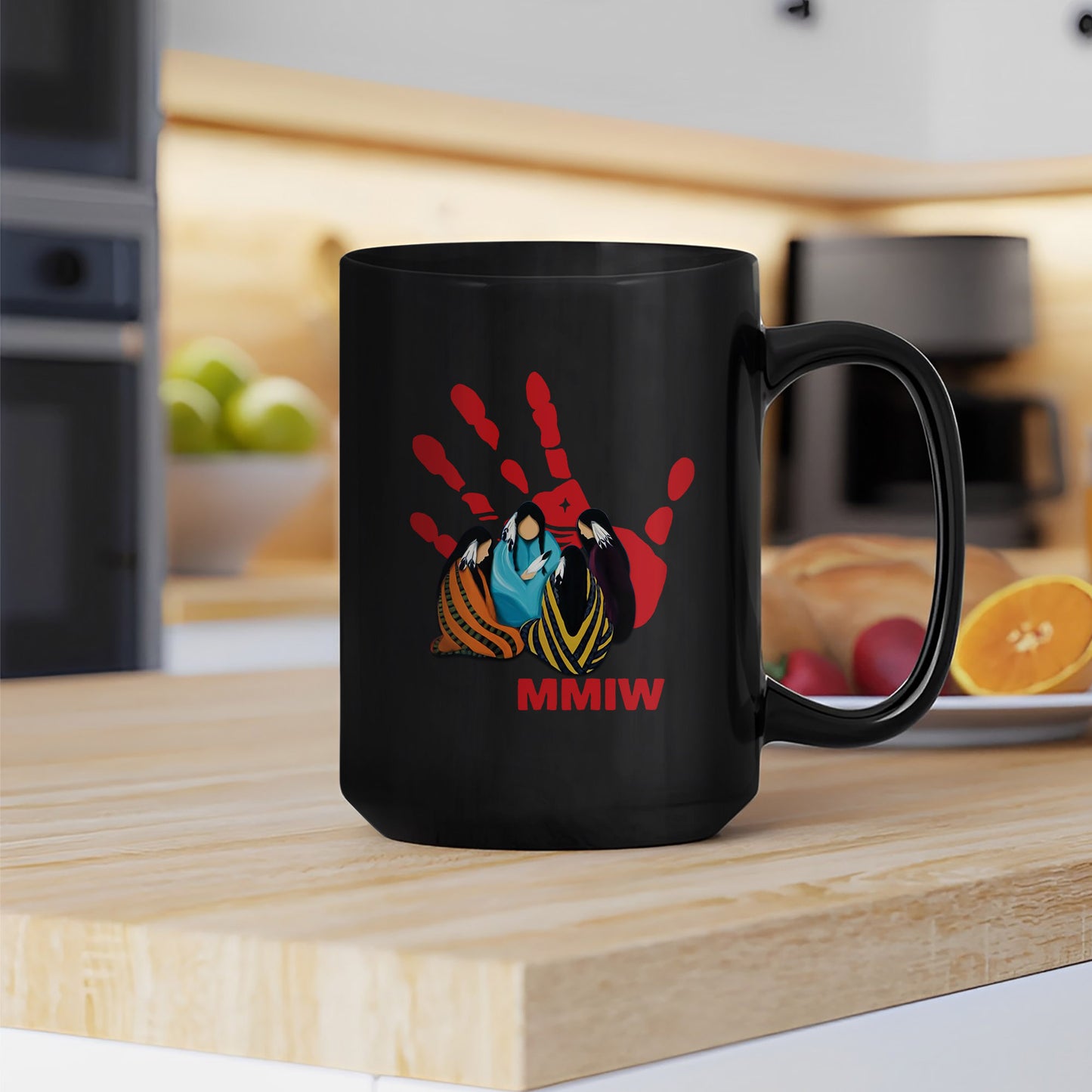 MMIW Indigenous Women Together with Red Hand Shirt