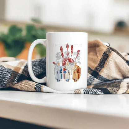 Indigenous Sisters Ceramic Coffee Mug - Empowerment Mug for Native American Women