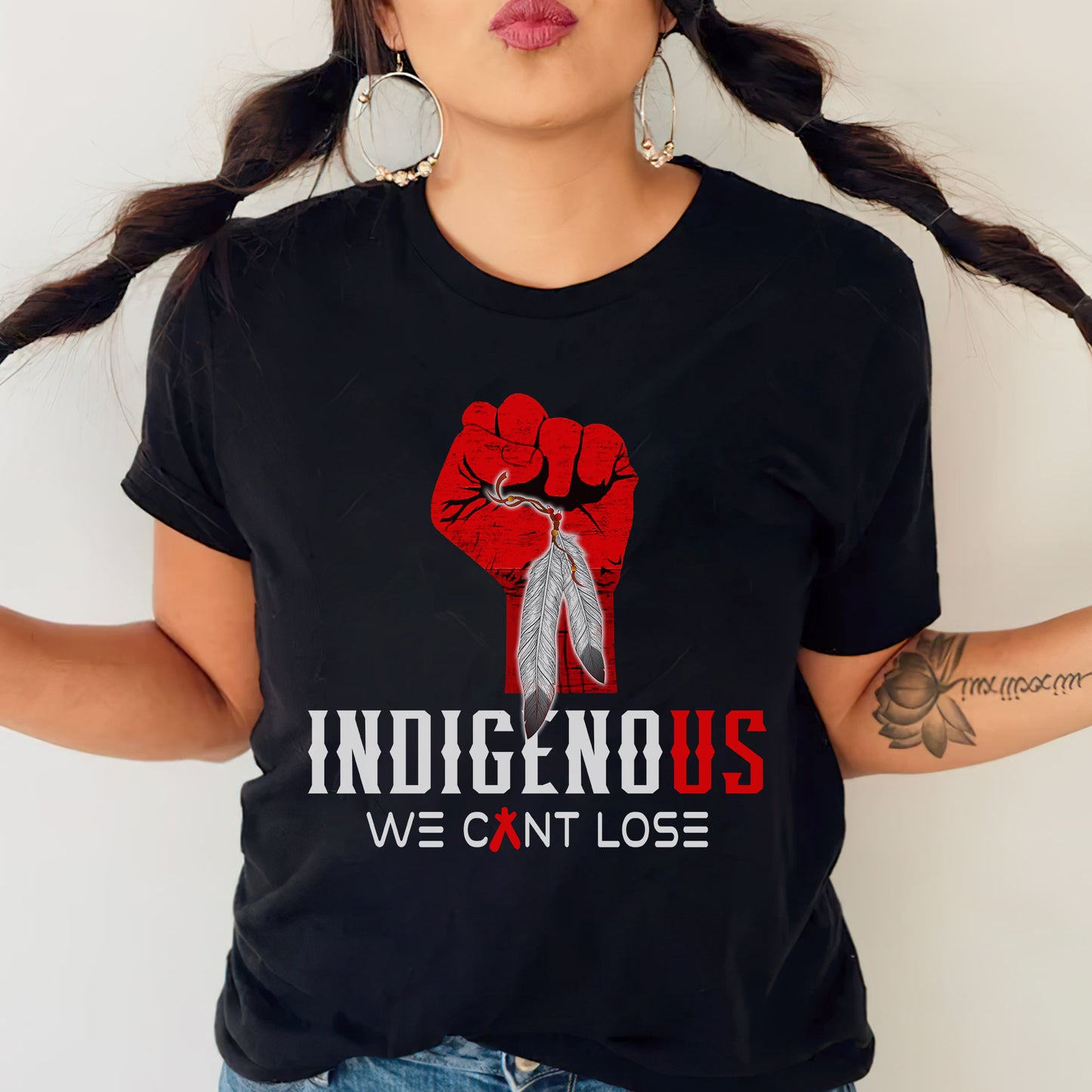 MMIW Indigenous We Can't Lose Unisex T-Shirt/Hoodie/Sweatshirt