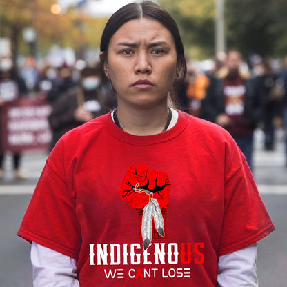 MMIW Indigenous We Can't Lose Unisex T-Shirt/Hoodie/Sweatshirt