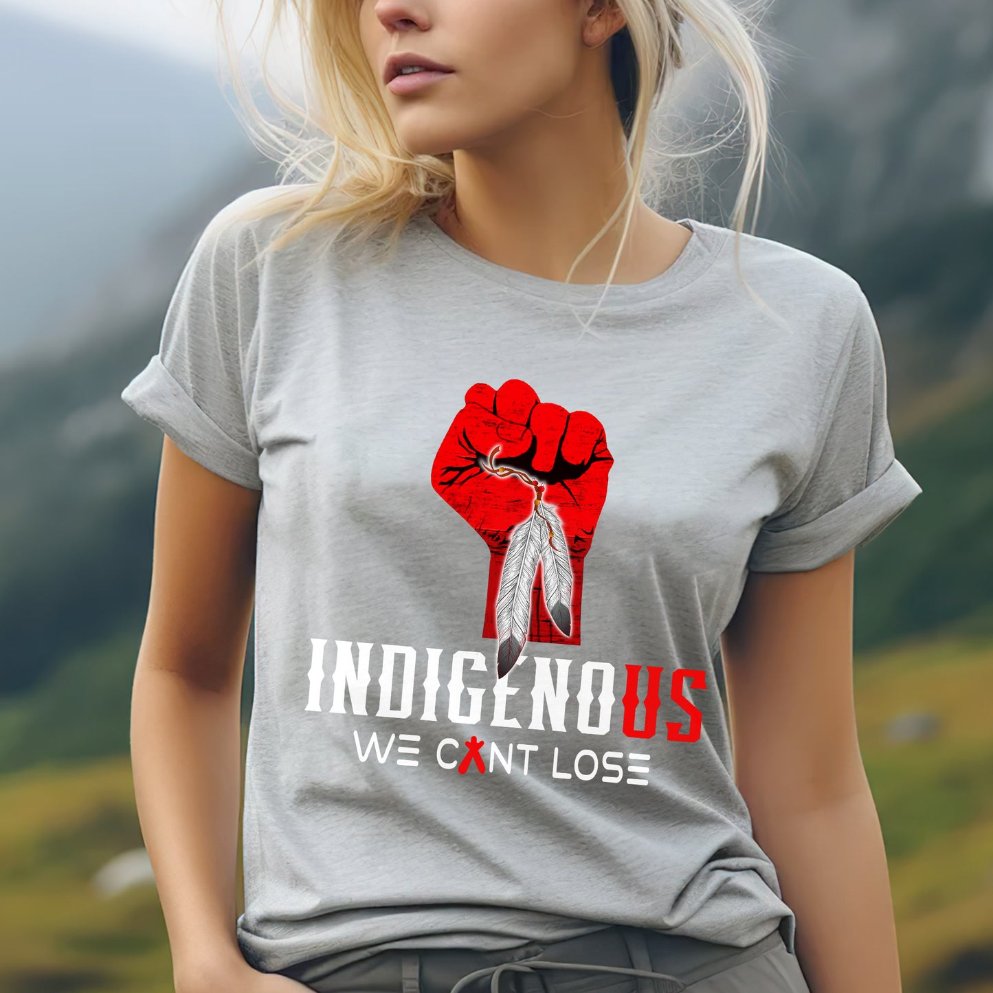 MMIW Indigenous We Can't Lose Unisex T-Shirt/Hoodie/Sweatshirt