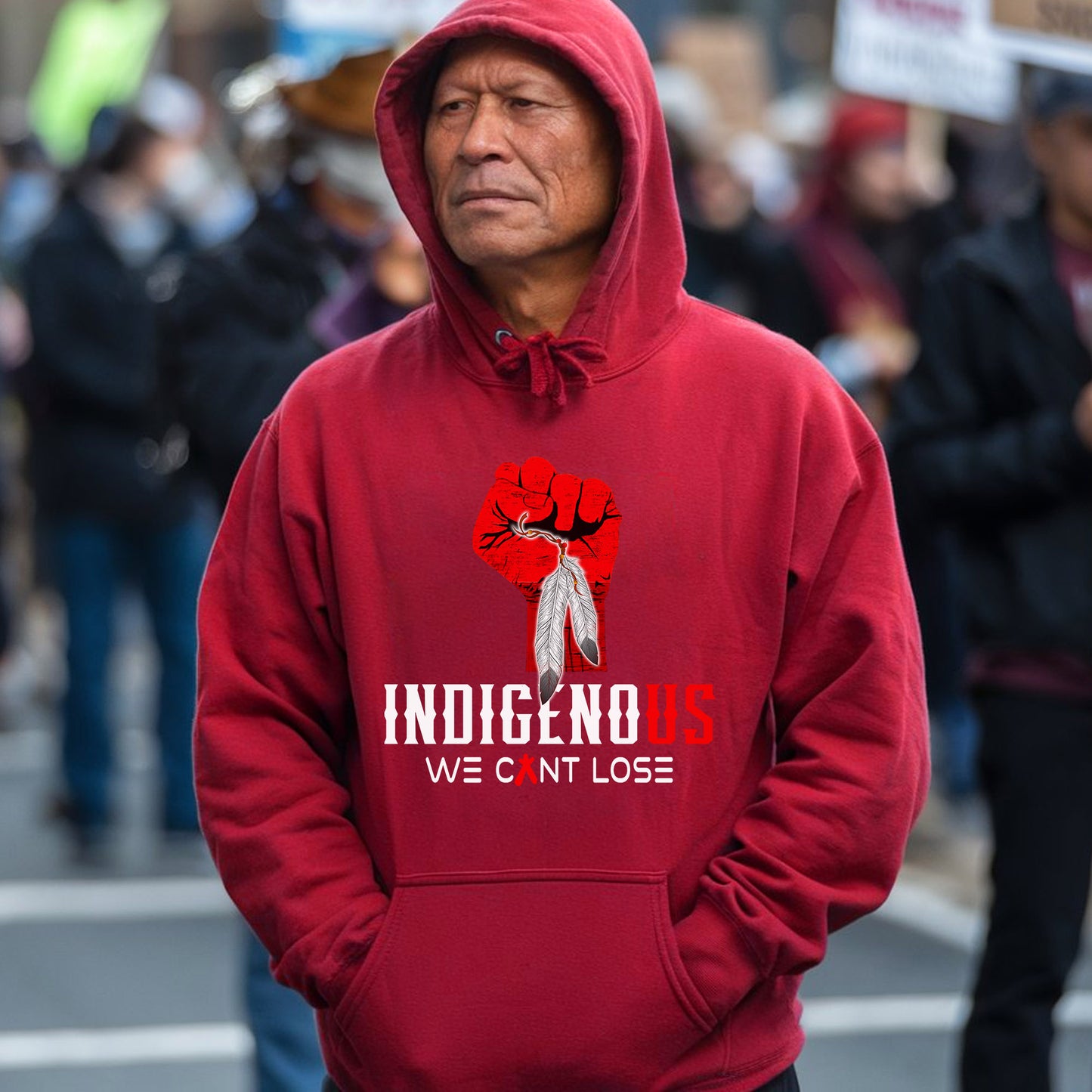 MMIW Indigenous We Can't Lose Unisex T-Shirt/Hoodie/Sweatshirt