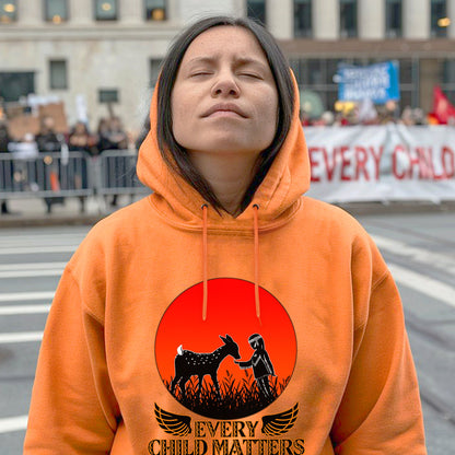 Every Child Matters Awareness for Indigenous Unisex T-shirt/Hoodie/Sweatshirt 052