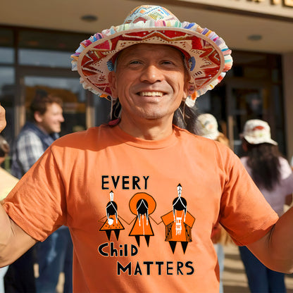 Every Child Matters Three Children Together Unisex T-Shirt/Hoodie/Sweatshirt 054