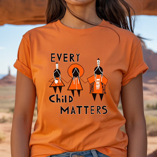 Every Child Matters Three Children Together Unisex T-Shirt/Hoodie/Sweatshirt 054