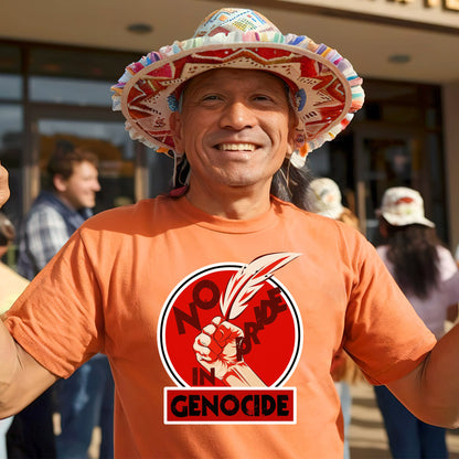 Every Child Matters No Pride In Genocide Unisex T-shirt/Hoodie/Sweatshirt 059