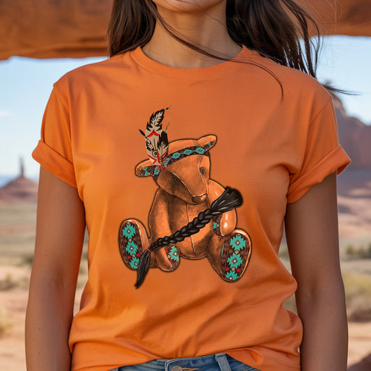 Every Child Matters Orange Bear Indigenous Unisex T-Shirt/Hoodie/Sweatshirt 060