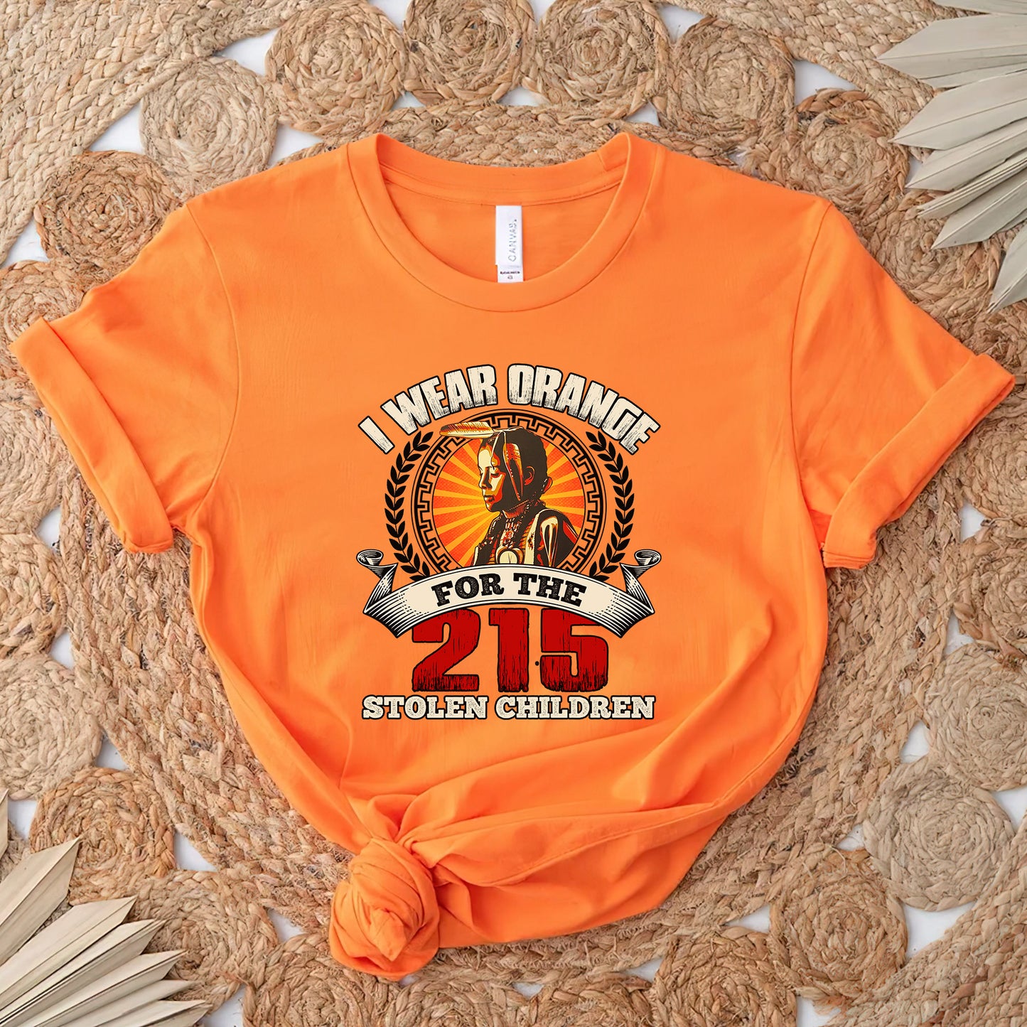 Every Child Matters I Wear Orange For The 215 Stolen Children Unisex T-Shirt/Hoodie/Sweatshirt