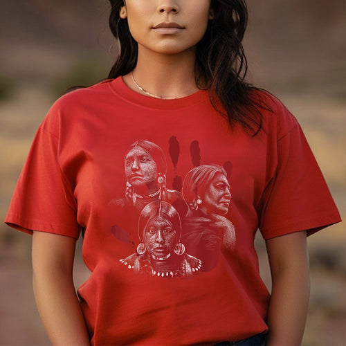 MMIW I Wear Red For My Sister Unisex T-Shirt/Hoodie/Sweatshirt