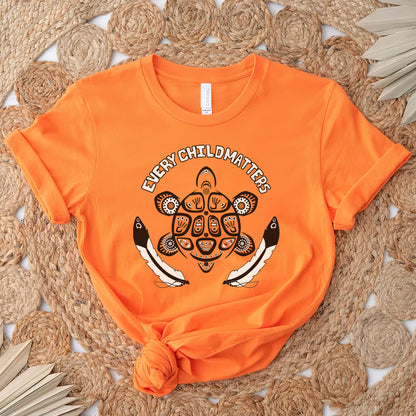 Every Child Matters Native Turtle Tracks Native American Unisex T-Shirt/Hoodie/Sweatshirt