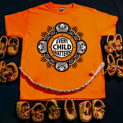 Every Child Matters Indigenous Sun For Orange Shirt Day Unisex T-Shirt/Hoodie/Sweatshirt 168