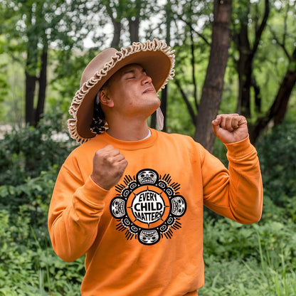 Every Child Matters Indigenous Sun For Orange Shirt Day Unisex T-shirt/Hoodie/Sweatshirt 168