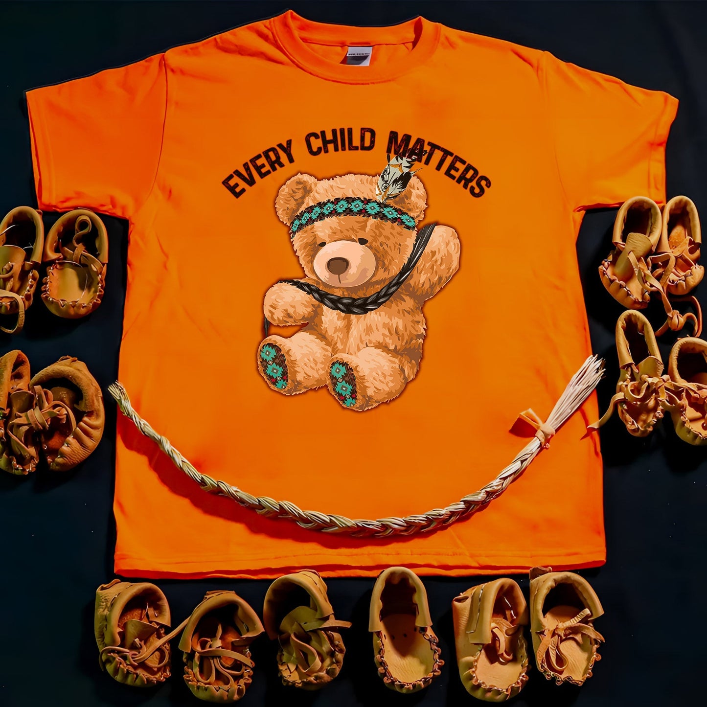 Every Child Matters Baby Bear Native American Unisex T-Shirt/Hoodie/Sweatshirt 169