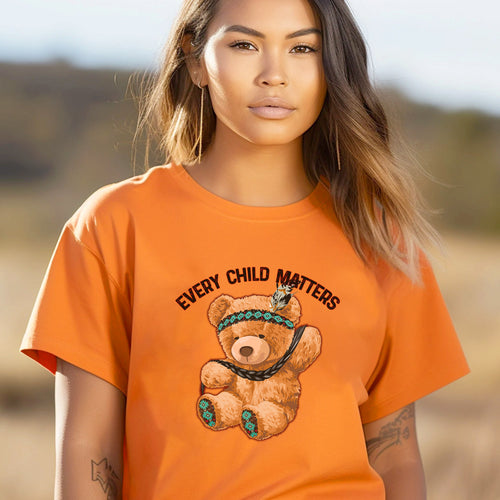 Every Child Matters Healing Bear For Orange Shirt Day Unisex T-Shirt/Hoodie/Sweatshirt 169