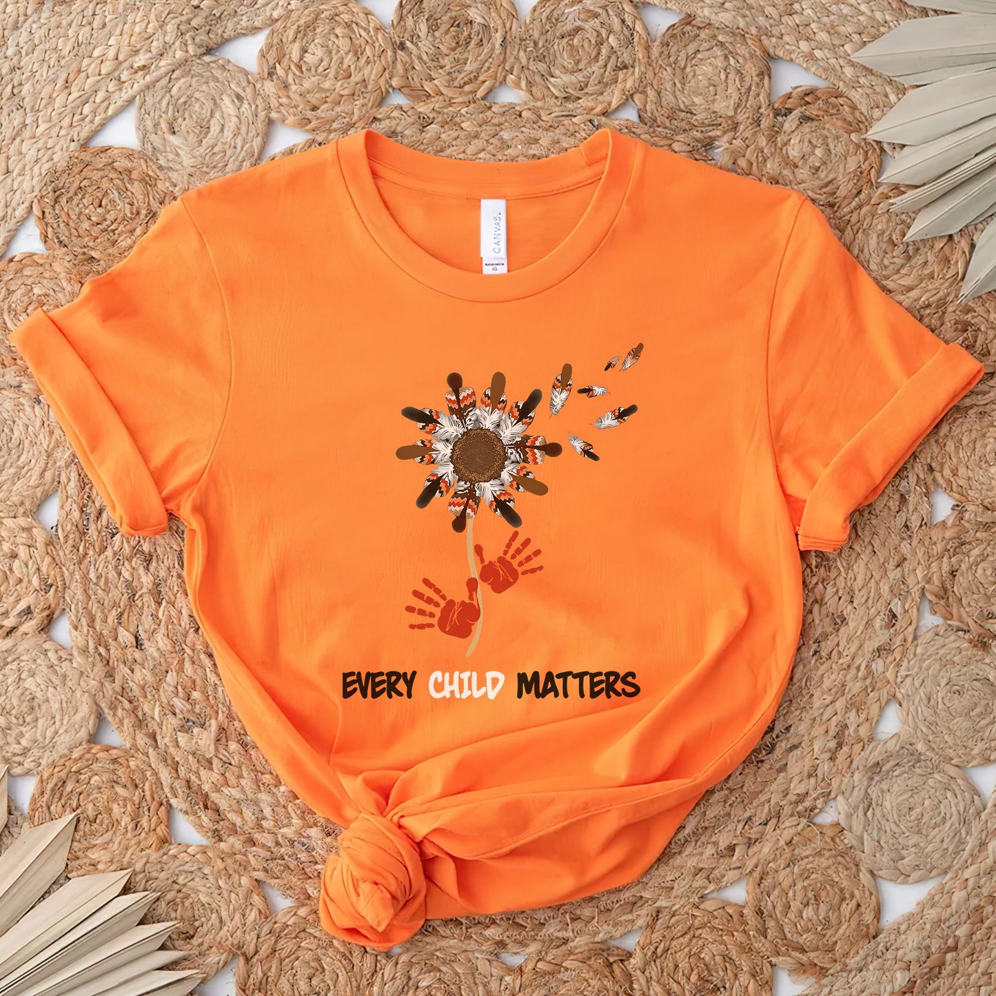 Every Child Matter Native Feathered Spirit Native American Unisex T-Shirt/Hoodie/Sweatshirt